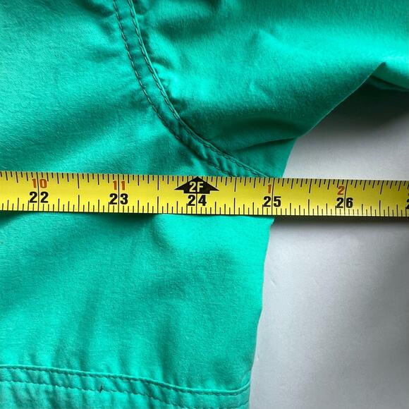 Vintage Made in USA Patagonia Anorak Half Zip Snap T Jacket Faded Green Neon L - Picture 11 of 16